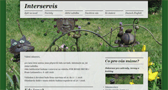 Desktop Screenshot of interservis-darky.cz